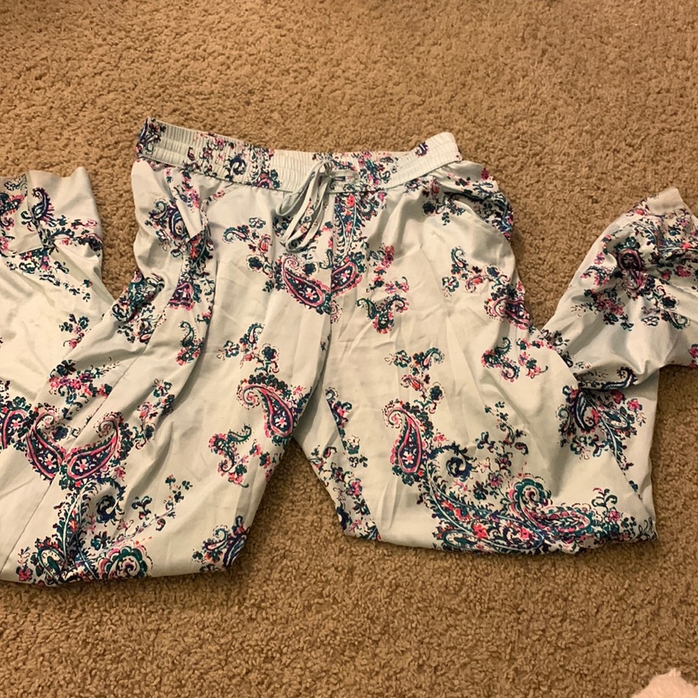 Comfy mint blue pj pants